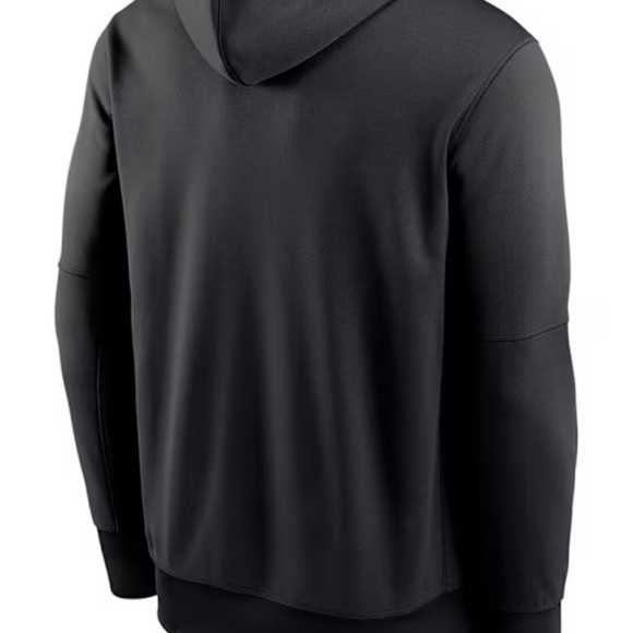 NIKE PHILADELPHIA EAGLES MENS BLACK RETRO LOGO HOOD - Picture 2 of 7